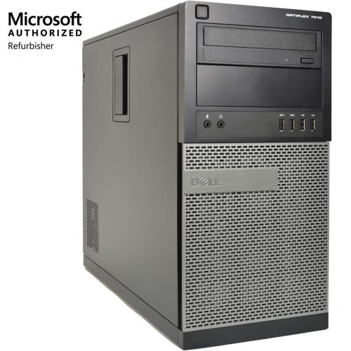  Amazon Renewed DELL 7010 Tower, Core i5 3570 3.4GHz, 8GB RAM, 2TB Hard Drive, DVDRW, Windows 10 Pro 64bit (Renewed)