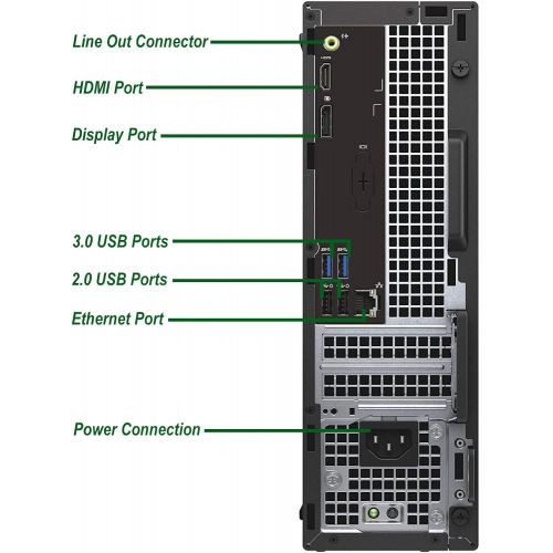  Amazon Renewed Dell OptiPlex Small Form Desktop Computer, Intel Core i5 6500, 3.2GHz, 16GB Ram, 512GB M.2 SSD,Wireless Keyboard & Mouse, WiFi Bluetooth, HDMI, Dell New 19 LCD Monitor, Win 10 Pro