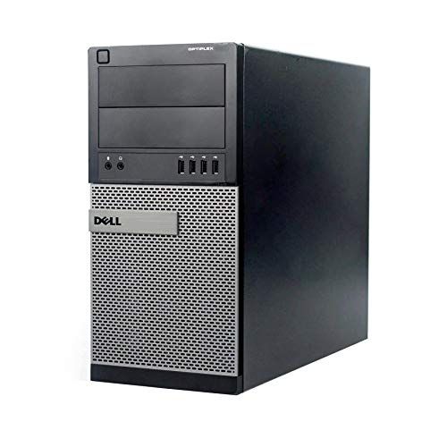  Amazon Renewed Dell Optiplex 9020 Tower Business Desktop Computer Quad Core Intel i7 4th Gen, 16GB RAM, 256GB SSD, New Keyboard, Mouse, WiFi Adapter, Windows 10 Professional(Renewed)