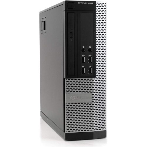  Amazon Renewed Dell Optiplex 9020 Small Form Desktop, Quad Core i5 4570 3.2Ghz, 4GB DDR3 RAM, 256GB SSD Hard Drive, DVD RW, Windows 10 (Renewed)