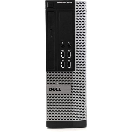  Amazon Renewed Dell Optiplex 9020 Small Form Desktop, Quad Core i5 4570 3.2Ghz, 4GB DDR3 RAM, 256GB SSD Hard Drive, DVD RW, Windows 10 (Renewed)