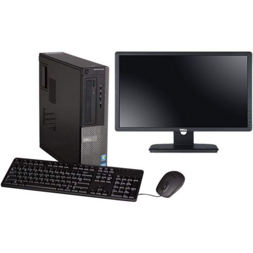  Amazon Renewed Dell Desktop Computer Package with 22in LCD, Intel Core i5 2400 up to 3.4G,8G DDR3,500G,DVD,VGA,W10,64 bit MultiLanguageSupport English/Spanish/French(CI5) (Renewed)