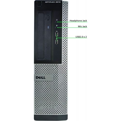  Amazon Renewed DELL 3010 D, Core i5 3570 3.4GHz, 8GB RAM, 500GB Hard Drive, DVDRW, Windows 10 Pro 64bit (Renewed)