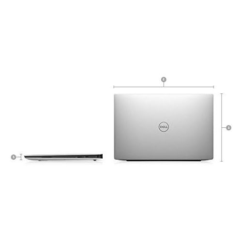  Amazon Renewed Dell XPS 9370 Laptop, 13.3 inches UHD (3840 x 2160) InfinityEdge Touch Display, 8th Gen Intel Core i7 8550U, 16GB RAM, 512 GB SSD, Fingerprint Reader, Windows 10 Professional, Silv