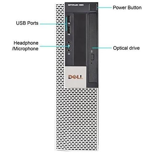  Amazon Renewed Dell Optiplex 960 SFF Business High Performance Desktop Computer PC (Intel 2 Duo 3.0GHz, 4GB DDR3 Memory, 750GB HDD, DVDRW, Windows 10 Professional) (Renewed)