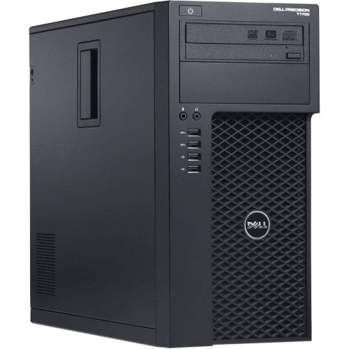  Amazon Renewed Dell Precision T1700 Workstation i7, 16GB RAM, 480GB SSD, 3TB HDD,GeForce GT 710 2GB, Windows 10, WiFi, Wireless Keyboard and Mouse (Renewed)