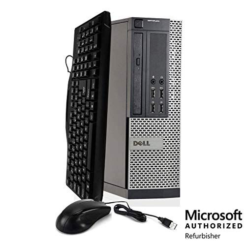  Amazon Renewed Dell Optiplex 990 Workstation, Intel Core i5 2400 3.1 GHz,16GB RAM, 2TB SATA Hard Disk Drive, DVD RW, Windows 10 Home, (Renewed)