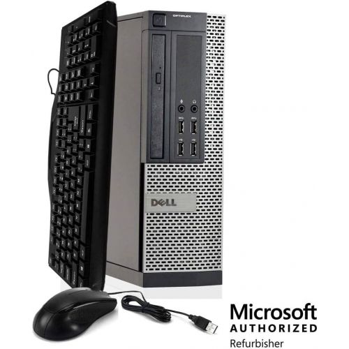  Amazon Renewed Dell Optiplex 990 Workstation, Intel Core i5 2400 3.1 GHz,16GB RAM, 2TB SATA Hard Disk Drive, DVD RW, Windows 10 Home, (Renewed)