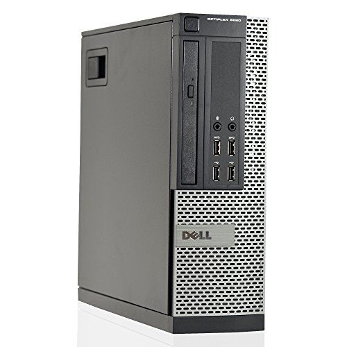  Amazon Renewed Dell OptiPlex 9020 SFF, Core i5 4590 3.3GHz, 8GB RAM, 500GB Hard Drive, DVDRW, Windows 10 Pro 64bit (Renewed)