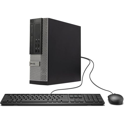  Amazon Renewed Dell Optiplex 990 Business Small Form Factor SFF Desktop Computer, Intel Quad Core i5 2400 3.1Ghz CPU, 8GB RAM, 500GB HDD, DVD, VGA, DisplayPort, Windows 10 Professional (Renewed)