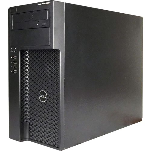  Amazon Renewed Dell Precision T1650 Tower Desktop PC, Intel Quad Core i7 3770 up to 3.9GHz, 8G DDR3, 120G SSD + 1T, DVD, WiFi, BT 4.0, Windows 10 64 Bit Multi Language Supports English/Spanish/Fr