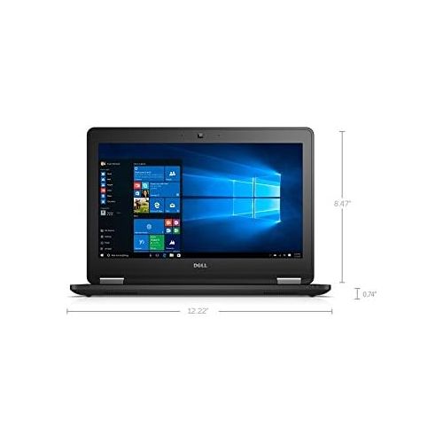  Amazon Renewed Newest Dell Latitude E7270 FHD UltraBook Business Laptop Notebook (Intel Quad Core i5 6300U, 8GB Ram, 512GB Solid State SSD, HDMI, Camera, WiFi, SC Card Reader) Win 10 Pro (Certifi