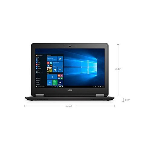  Amazon Renewed Newest Dell Latitude E7270 FHD UltraBook Business Laptop Notebook (Intel Quad Core i5 6300U, 8GB Ram, 512GB Solid State SSD, HDMI, Camera, WiFi, SC Card Reader) Win 10 Pro (Certifi