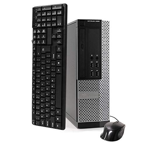  Amazon Renewed Premium Desktop Computer PC, Intel Quad Core i5 3.2GHz, 16gb RAM, 1TB HDD, DVD, Bluetooth, WiFi, Compatible with Dell OptiPlex 9020 (Renewed)