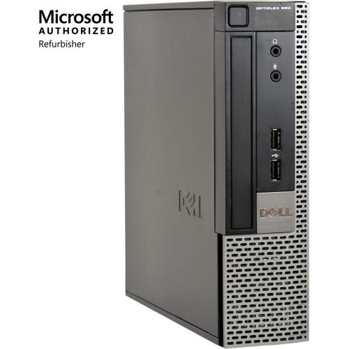  Amazon Renewed Dell Optiplex 990 USFF, Core i5 2400S 2.5GHz, 8GB RAM, 240GB Solid State Drive, DVDRW, Windows 10 Pro 64bit, (Renewed)