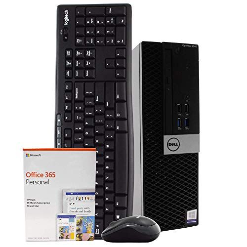  Amazon Renewed Dell Optiplex 3040 Desktop Computer PC, 16GB RAM, 2TB HDD Hard Drive, Windows 10 Professional 64 Bit (Renewed)