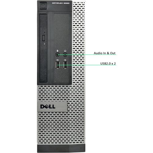  Amazon Renewed Dell OptiPlex 3020 SFF, Intel Core i5 4570 3.2GHz, 4GB RAM, 500GB Hard Drive, DVDRW, Windows 10 Pro 64bit (Renewed)