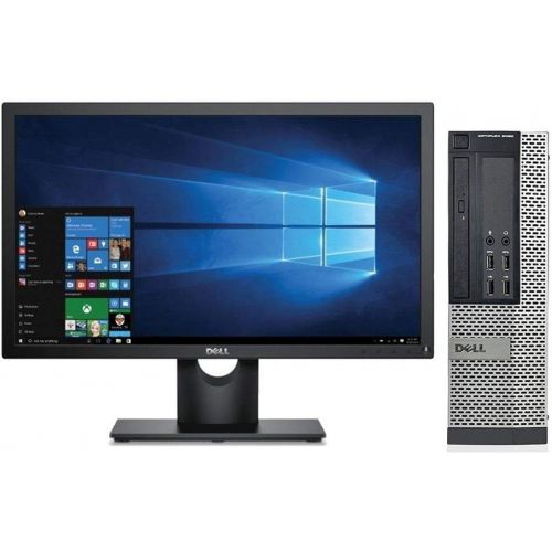  Amazon Renewed Dell Optiplex 9020 SFF Desktop Computer, Intel Quad Core i5 4570 3.2 GHz, 8GB DDR3 Ram, 500GB HDD, DVD, Windows 10 Professional, 22 inch Monitor. Free Keyboard,Mouse,WiFi Adapter (