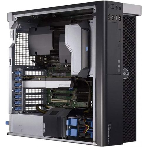  Amazon Renewed Dell Precision T5610 Workstation, 2 Intel 6 Core CPUs, 32GB RAM, 1TB SSD, 2TB HDD, V4900 GPU (Renewed)