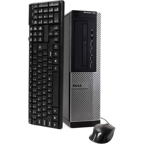  Amazon Renewed Dell OptiPlex 790 Computer Bundle With Accesory Pack Intel Quad Core i5 3.1GHz, 16GB, 2TB HDD, DVD, Windows 10 Pro, USB Bluetooth & WiFi, 22 Inch LCD, Keyboard, Mouse (Renewed)