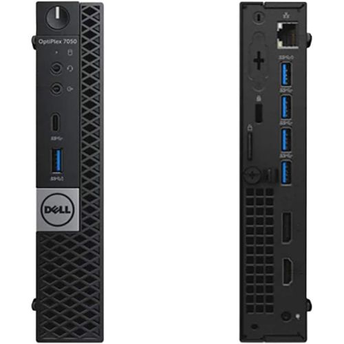  Amazon Renewed Dell Optiplex 7050 Micro Desktop, Intel i3, 16GB RAM, 256GB SSD, WiFi, Keyboard and Mouse, Windows 10 Pro (Renewed)