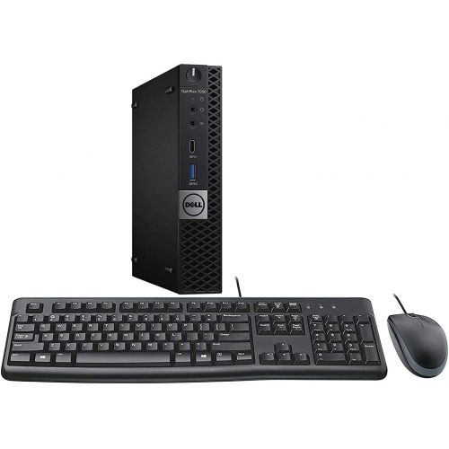  Amazon Renewed Dell Optiplex 7050 Micro Desktop, Intel i3, 16GB RAM, 256GB SSD, WiFi, Keyboard and Mouse, Windows 10 Pro (Renewed)