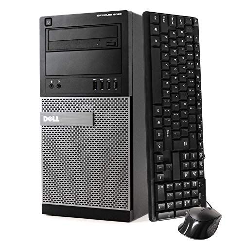  Amazon Renewed Dell Optiplex 9020 Mini Tower Desktop PC, Intel Core i5 4570 3.2 GHz, 32GB Ram, 1TB(1000GB) SSD Drive, WiFi, DVD RW, Windows 10 Pro (Renewed)