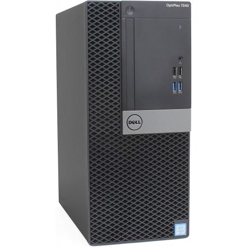  Amazon Renewed Dell Optiplex 7040 Mini Tower Desktop, Intel Quad Core i5 6500 3.2Ghz, 8GB DDR4, 1TB Hard Drive, HDMI, Windows 10 (Renewed)