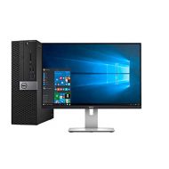 Amazon Renewed Dell Optiplex 5055 Small Form Factor, AMD Ryzen 3 2200G pro X4 3.4GHz, 8GB Ram 256GB SSD, 24 LCD Included Windows 10 pro English/Spanish (Renewed)