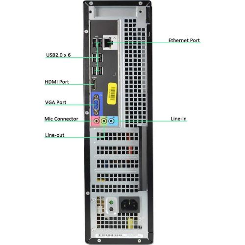  Amazon Renewed Fast Optiplex 3010 Business Desktop Computer Tower PC (Intel Ci5 3470, 16GB Ram, 256GB SSD, HDMI, WiFi, DVD RW) Win 10 Pro with CD (Certified Refurbished)