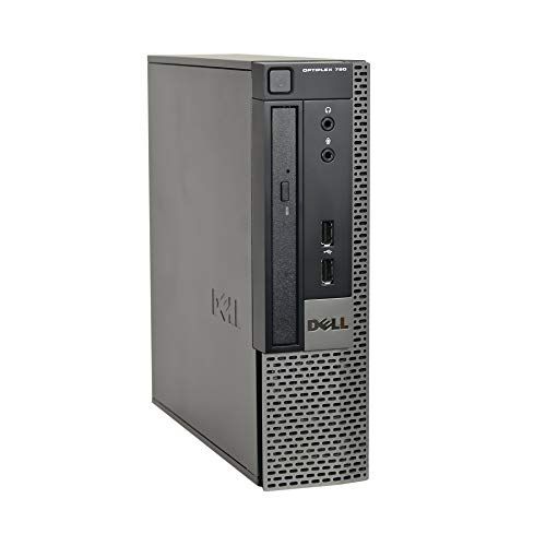  Amazon Renewed Dell OptiPlex 790 USFF, Core i5 2400S 2.5GHz, 8GB RAM, 128GB Solid State Drive, DVD, Windows 10 Pro 64bit, (Renewed)