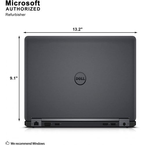  Amazon Renewed Fast Latitude E5470 FHD Business Laptop Notebook PC (Intel Core i7 6600U, 8GB Ram, 256GB SSD, HDMI, Camera, WiFi) Win 10 Pro (Renewed)