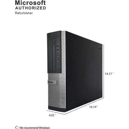  Amazon Renewed Dell Optiplex 990 DT Business Computer,Intel Core i5 2400 Upto 3.4G,16G DDR3,2T,DVD,WiFi,VGA,DP,Win 10 Pro 64 bit Multi Language Support English/Spanish/French(CI5)(Renewed)