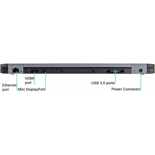  Amazon Renewed Dell Latitude E7470 14 inch HD, Core i5 6300U 2.3GHz, 16GB RAM, 512GB M.2 NVMe, Windows 10 Pro 64Bit, CAM, (Renewed)