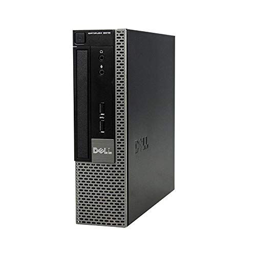  Amazon Renewed Dell Optiplex 9010 USFF Ultra Slim High Performance Business Desktop Computer, Intel i5 3470s up to 3.6 GHz, 16GB RAM, 256GB SSD, New Keyboard, Mouse, Wireless WiFi, Windows 10 Hom