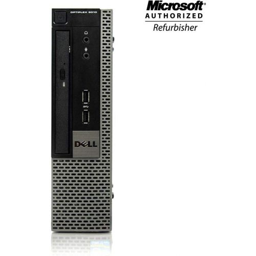  Amazon Renewed Dell Optiplex 9010 USFF Ultra Slim High Performance Business Desktop Computer, Intel i5 3470s up to 3.6 GHz, 16GB RAM, 256GB SSD, New Keyboard, Mouse, Wireless WiFi, Windows 10 Hom