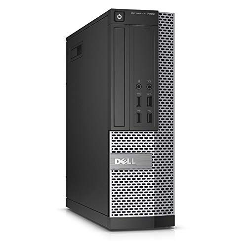  Amazon Renewed Dell Optiplex 7020 Small Form Desktop, Quad Core i7 4770 3.4Ghz, 16GB DDR3 RAM, 1TB SSD Hard Drive, DVD RW, Windows 10 (Renewed)