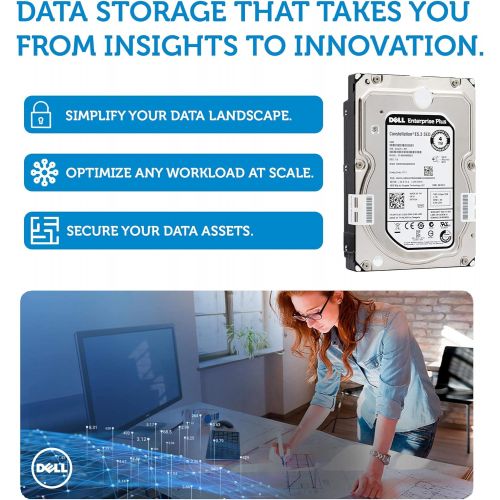  Amazon Renewed DELL ENTERPRISE CLASS 4TB 7.2K RPM SATA 3.5 6Gbps HARD DRIVE W/TRAY FOR PowerEdge R210 II R220 R310 R320 R410 R415 R420 R510 R515 R520 R710 R720 R720XD T110 II T310 T320 T410 T420