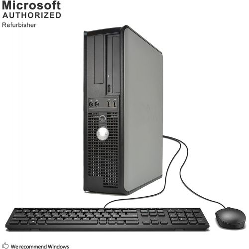  Amazon Renewed DELL Optiplex Desktop with 22in LCD Monitor (Core 2 Duo 3.0Ghz, 8GB RAM, 1TB HDD, Windows 10), Black (Renewed)