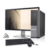 Amazon Renewed Dell 7020 Business High Performance SFF Desktop Computer PC with 24 Monitor (Intel Core i5 4570 3.2 GHz, 32G DDR3, 256 SSD, WiFi, DP Port, VGA, USB 3.0 Windows 10 Home 64 bit)(Rene