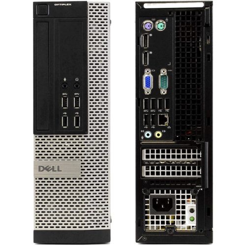  Amazon Renewed Dell 7020 Business High Performance SFF Desktop Computer PC with 24 Monitor (Intel Core i5 4570 3.2 GHz, 32G DDR3, 256 SSD, WiFi, DP Port, VGA, USB 3.0 Windows 10 Home 64 bit)(Rene