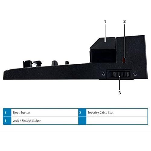  Amazon Renewed Dell ACDEPR03X PR03X USB2 E Port Replicator Docking Station for Dell E Series Notebooks (Renewed)