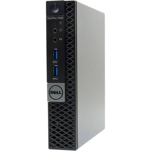  Amazon Renewed Dell OptiPlex 7040 Micro Intel Core i5 6500T 2.5 GHz, 16 GB RAM, 256 GB Solid State Drive, Windows 10 Pro 64bit, Internal WiFi, (Renewed)