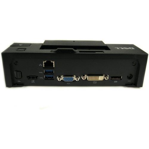  Amazon Renewed Dell PR03X E Port Replicator with USB 3.0 and 130W Power Adapter (Renewed)