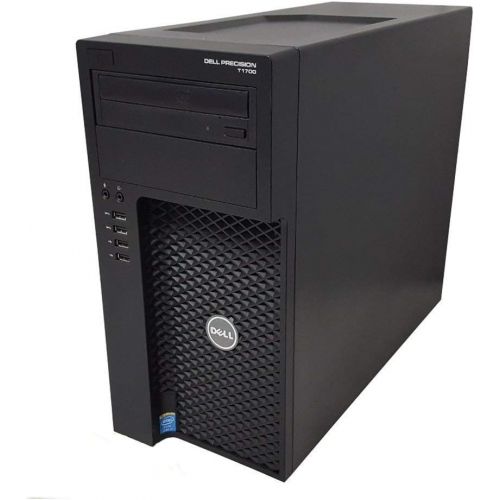  Amazon Renewed Dell Precision T1700 Workstation, Quad Core i7 4770 Upto 3.9GHz, 16GB DDR3, 1TB SSD + 500GB HDD, 4K 3 Monitor Support(2X DP x 1 VGA), WiFi, Bt 4.0, DVD RW, USB 3.0, Win 10 Pro(Rene