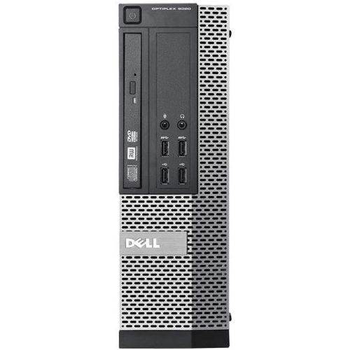  Amazon Renewed Dell Optiplex 9020 Desktop Bundle with Intel Core i5 4570, 16GB DDR3, 500GB SSD, Keyboard and Mouse, 2 24in Monitors, WiFi, Windows 10 Pro (Renewed)