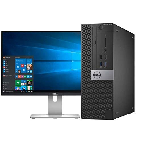  Amazon Renewed Dell OptiPlex 3040 Small Form Factor PC, Intel Quad Core i5 6500,16Gb DDR3L RAM, 256GB SSD, WiFi, Windows 10 Pro 64 with 22 LCD Panel(Renewed)