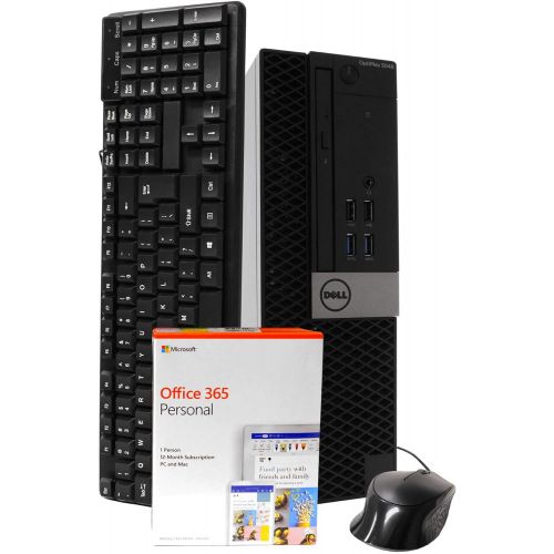  Amazon Renewed Dell Optiplex 5040 Desktop Computer PC, 16GB RAM, 1TB SSD Hard Drive, Windows 10 Professional 64 Bit (Renewed)