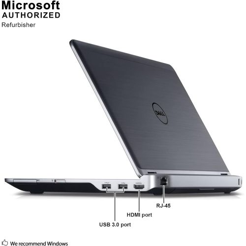  Amazon Renewed Dell Latitude E6230 12.5in Notebook PC Intel Core i5 3320M 2.6GHz 8GB 128SSD Windows 10 Pro (Renewed)