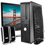 Amazon Renewed DELL Desktop Computer Package with WiFi, Dual Core 2.0GHz, 80GB, 2GB, Windows 10 Professional, DELL 17in Monitor (Renewed)]